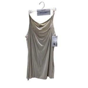 Jockey Cami Women's Size Large Off White Super Soft Modal Blend Stretch